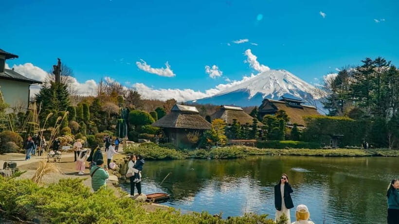 From Tokyo: Mount Fuji Private Tour with a Driver/Guide - Stop 3: Oshino Hakkai Village for Water, Craft, and Quiet Vibes