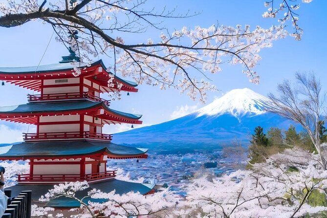 Mt Fuji and Lake Kawaguchiko Bus Day Tour with English Guide - Arakurayama Sengen Park and the 397-step Chureito Pagoda