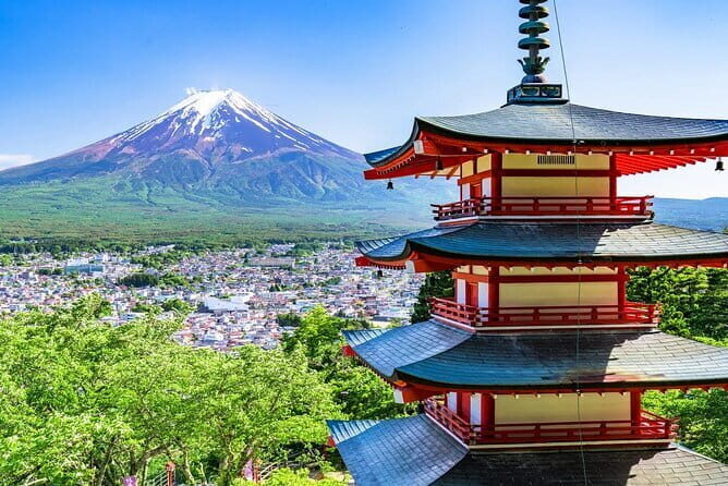 Mt Fuji Exploration Tour with Free Japanese Kusa Mochi from Tokyo - Arakurayama Sengen Park: Torii Views and a Walk You’ll Remember