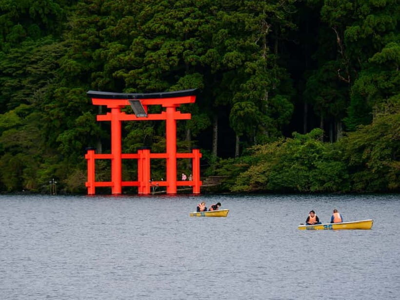 Mt Fuji Hakone/Enoshima Tour:Optional Ropeway/Lake Ashi Boat - Owakudani Volcanic Valley and the Black Eggs