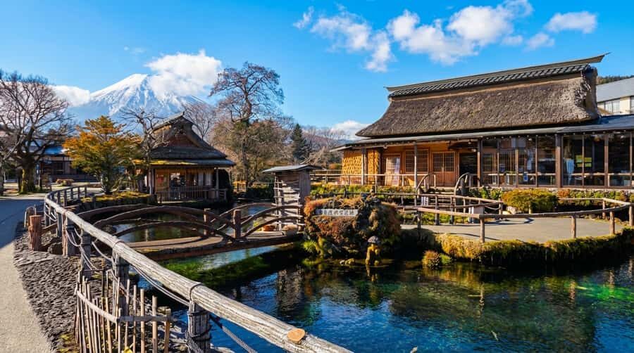Tokyo: Full-Day Tour of the Six Majestic Spots of Mt Fuji - Oshino Hakkai’s Eight Springs: Traditional Village + Turquoise Water