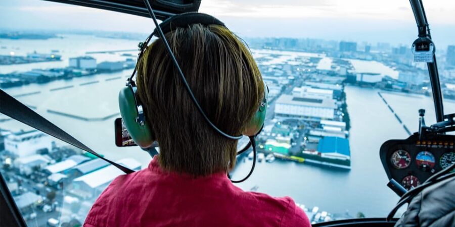 Tokyo: Guided Helicopter Ride - Tokyo Heliport: Getting Oriented and Staying On Track