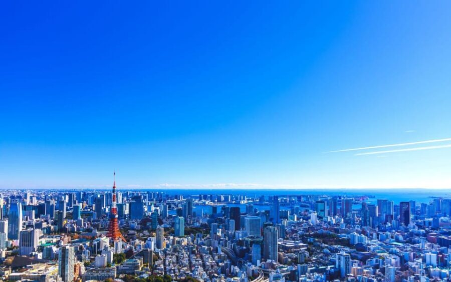 Tokyo: Guided Helicopter Ride - During the Flight: Live English Guidance in a Tiny Private Group
