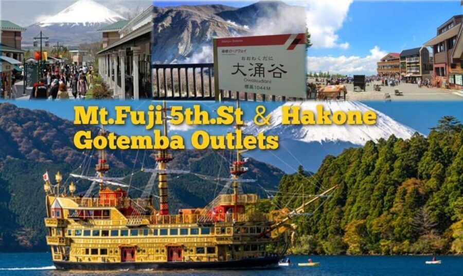 Tokyo: Mount Fuji, Gotemba & Hakone Day Trip by Luxury Bus - Quick hits you can plan around