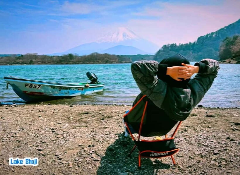 Tokyo: Mt Fuji 3 Lakes Day Trip | 9-Guest Small Group - Hirano Beach on Lake Yamanaka: Quiet Shores and the Floating Fuji Effect